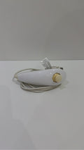 Genuine Nintendo Wii Nunchuk Controller in white, fully tested and working, visible wear.