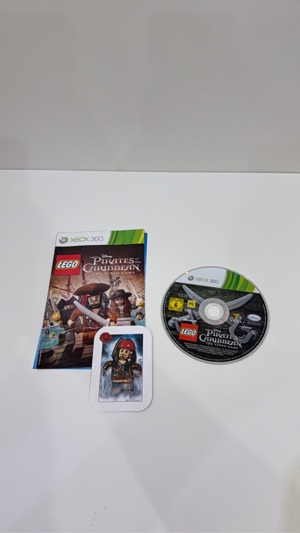 LEGO Pirates of the Caribbean video game for Xbox 360 PAL UK, complete in box.