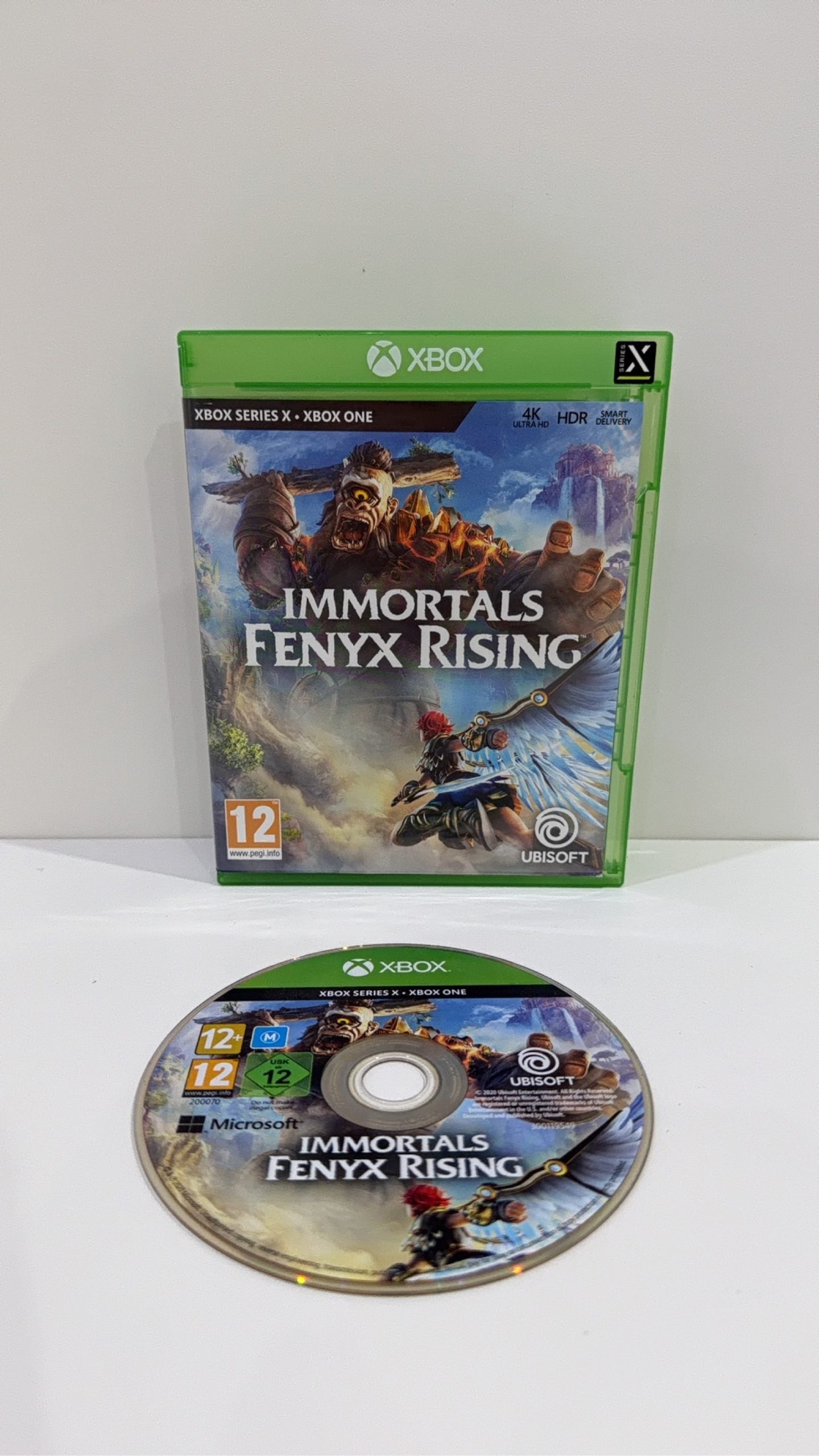 Immortals Fenyx Rising video game for Xbox One, PAL UK, includes case and disc.