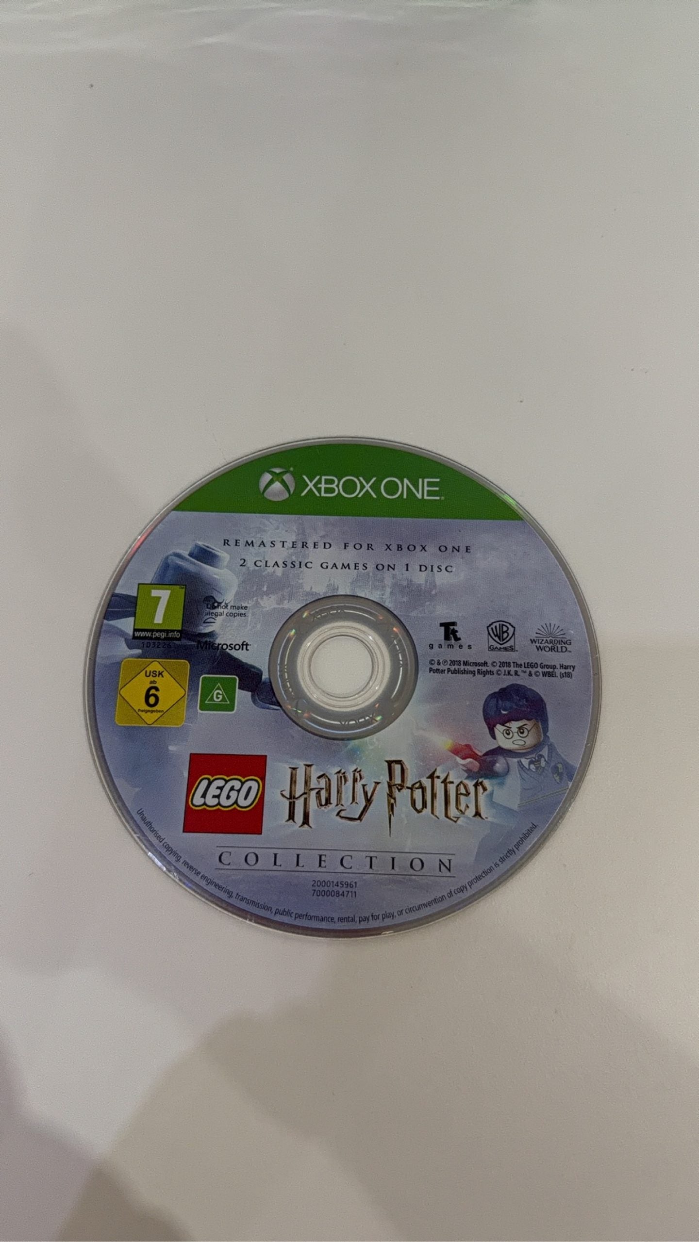 LEGO Harry Potter Collection video game for Xbox One PAL UK, includes case and disc.