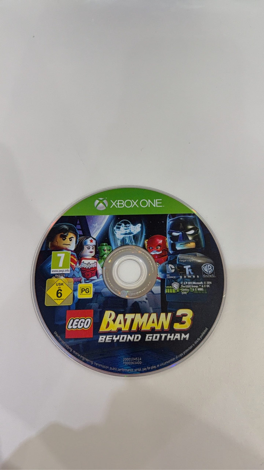 Lego Batman 3 Beyond Gotham video game for Xbox One PAL UK, includes case and disc.