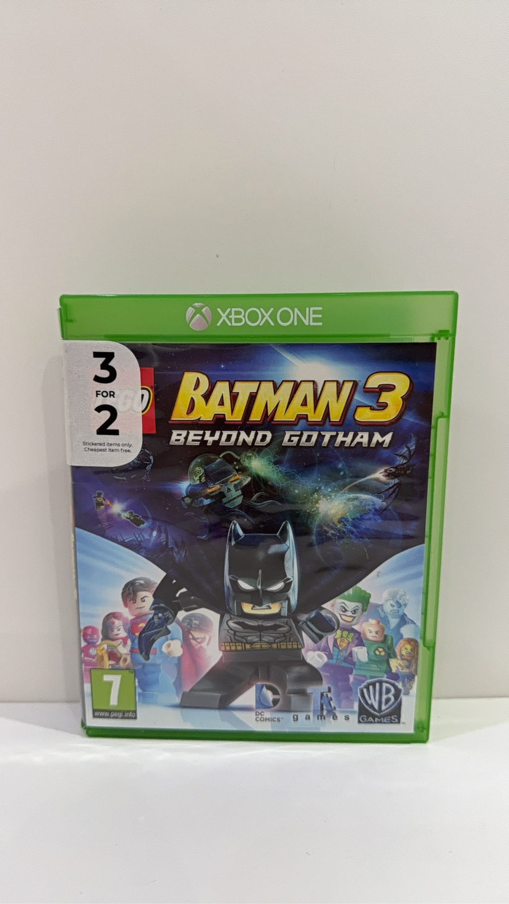Lego Batman 3 Beyond Gotham video game for Xbox One PAL UK, includes case and disc.