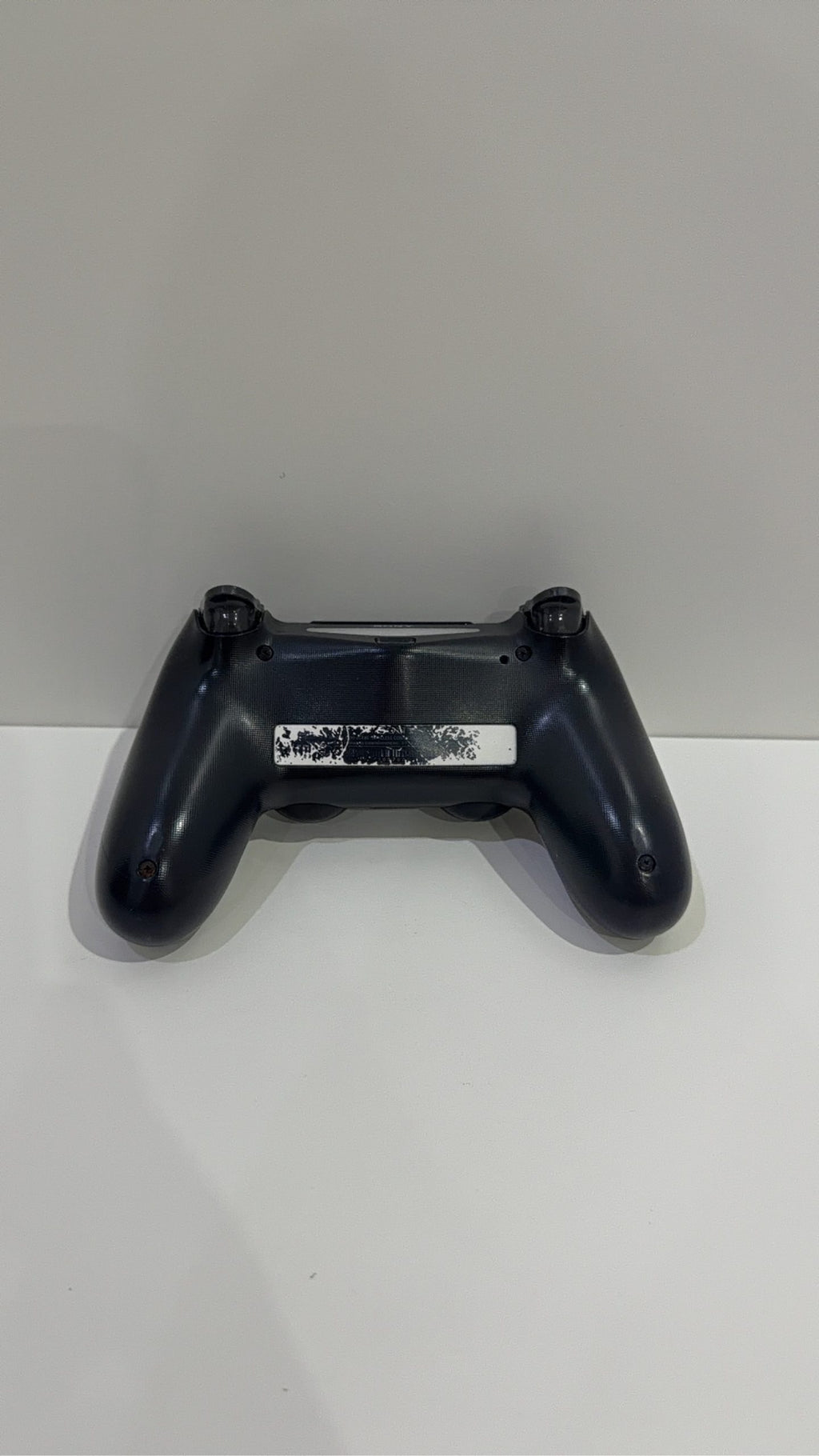 PS4 Slim PlayStation 4 Black 500GB console with official Dualshock 4 controller and cables.
