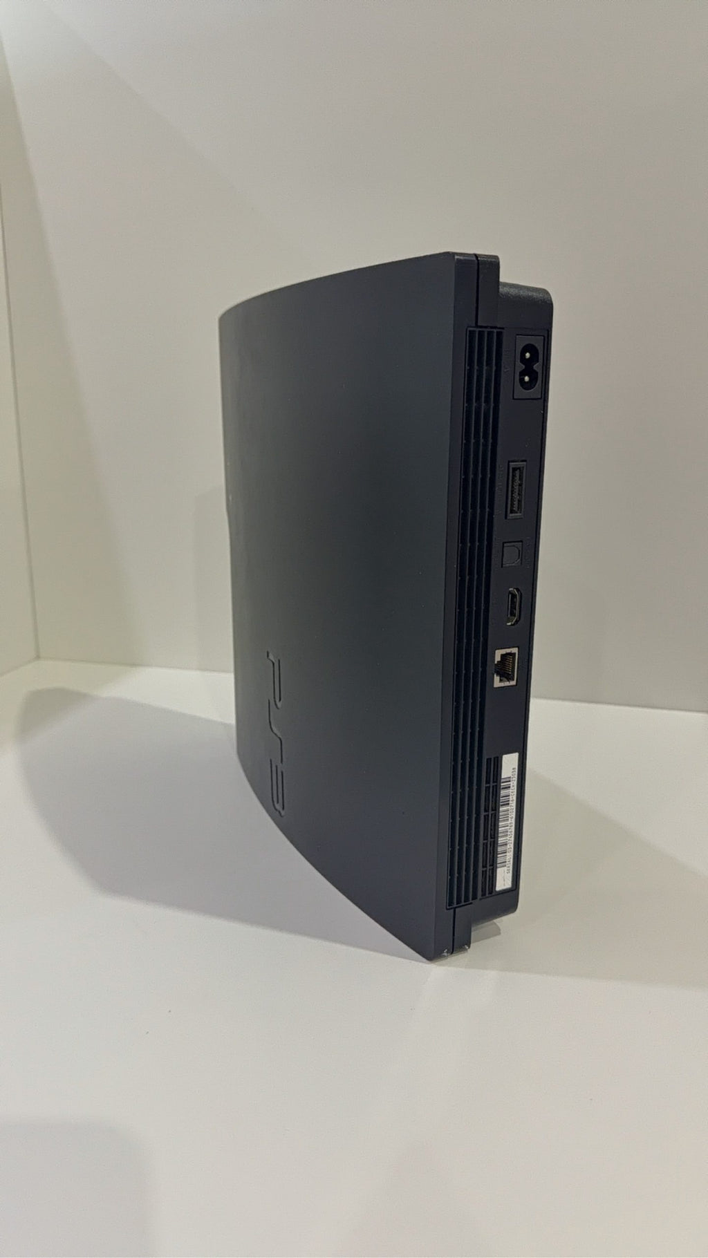 Sony PlayStation 3 320GB Black Console with Controller, cables, and 5 games included.