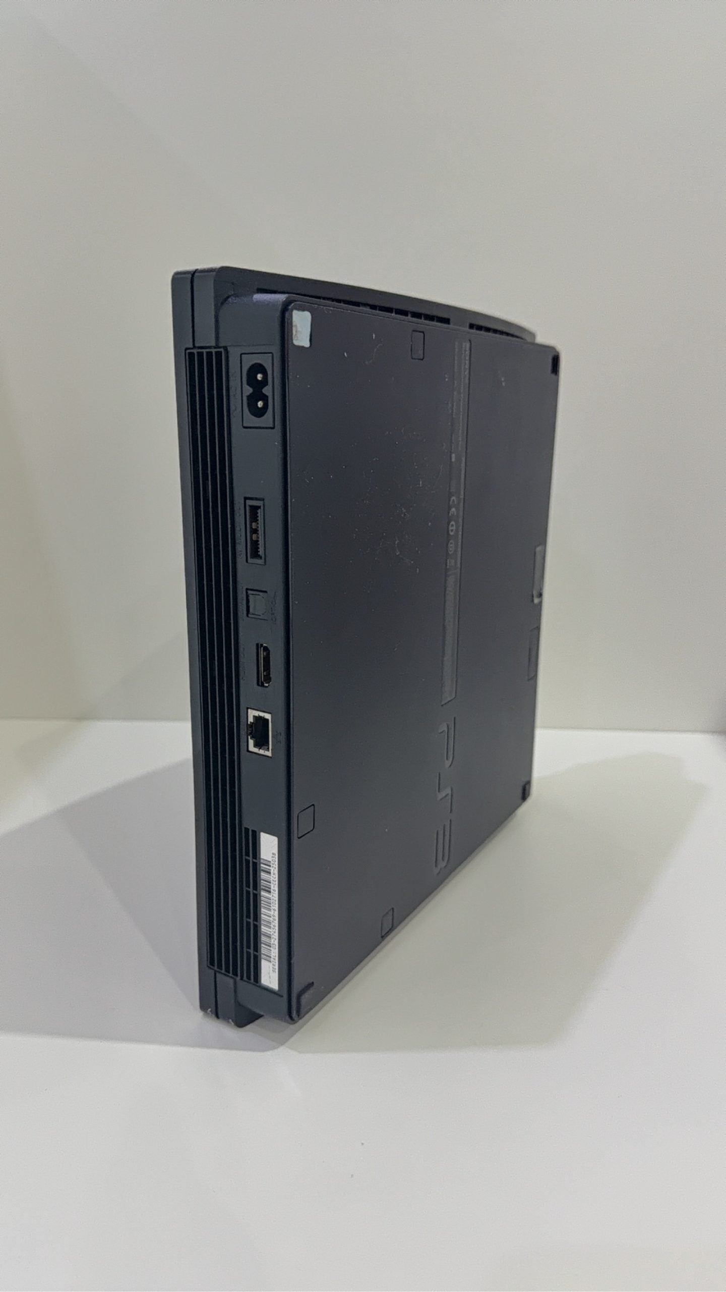 Sony PlayStation 3 320GB Black Console with Controller, cables, and 5 games included.