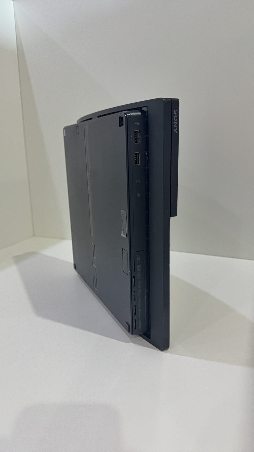 Sony PlayStation 3 320GB Black Console with Controller, cables, and 5 games included.