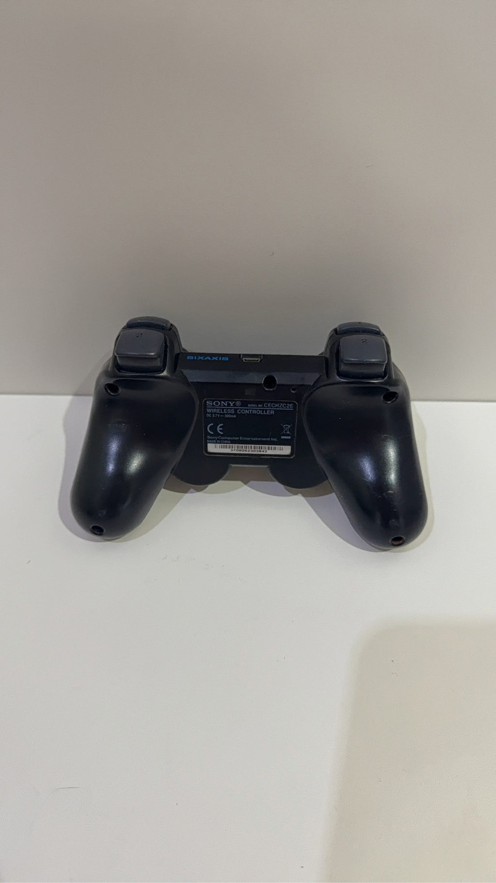 Sony PlayStation 3 320GB Black Console with Controller, cables, and 5 games included.