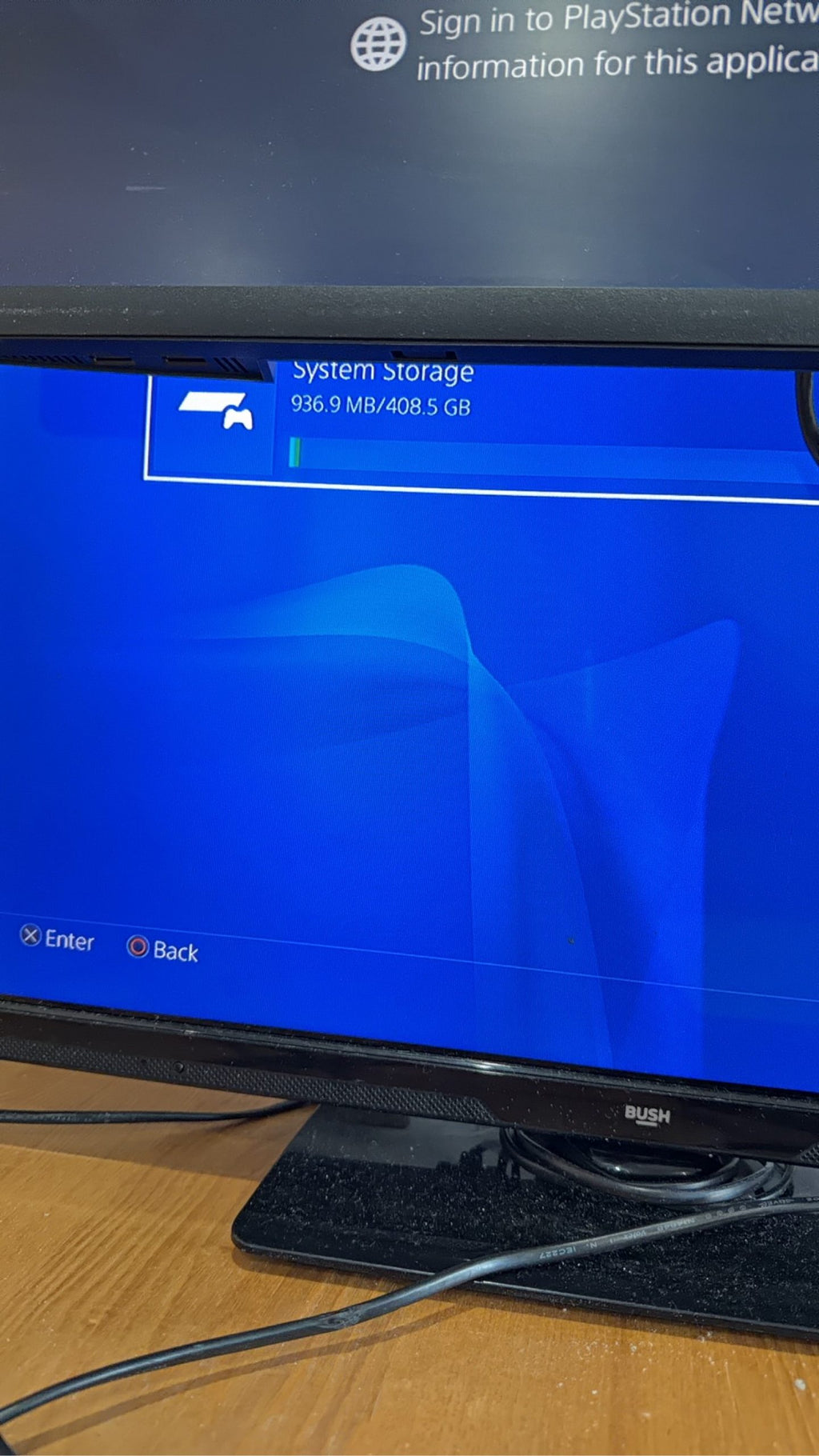 Sony PlayStation 4 Slim White 500GB Console with Controller and Cables, pre-owned gaming system.