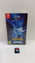 Pokemon Brilliant Diamond Nintendo Switch video game case, cartridge, and cover artwork, PAL UK.