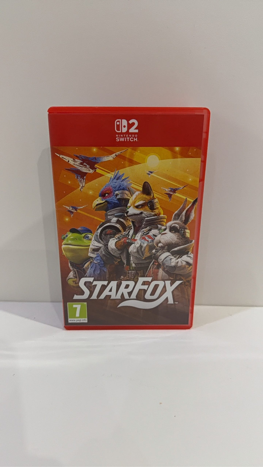 Star Fox Nintendo Switch 2 video game software with original case and cartridge, PAL UK.