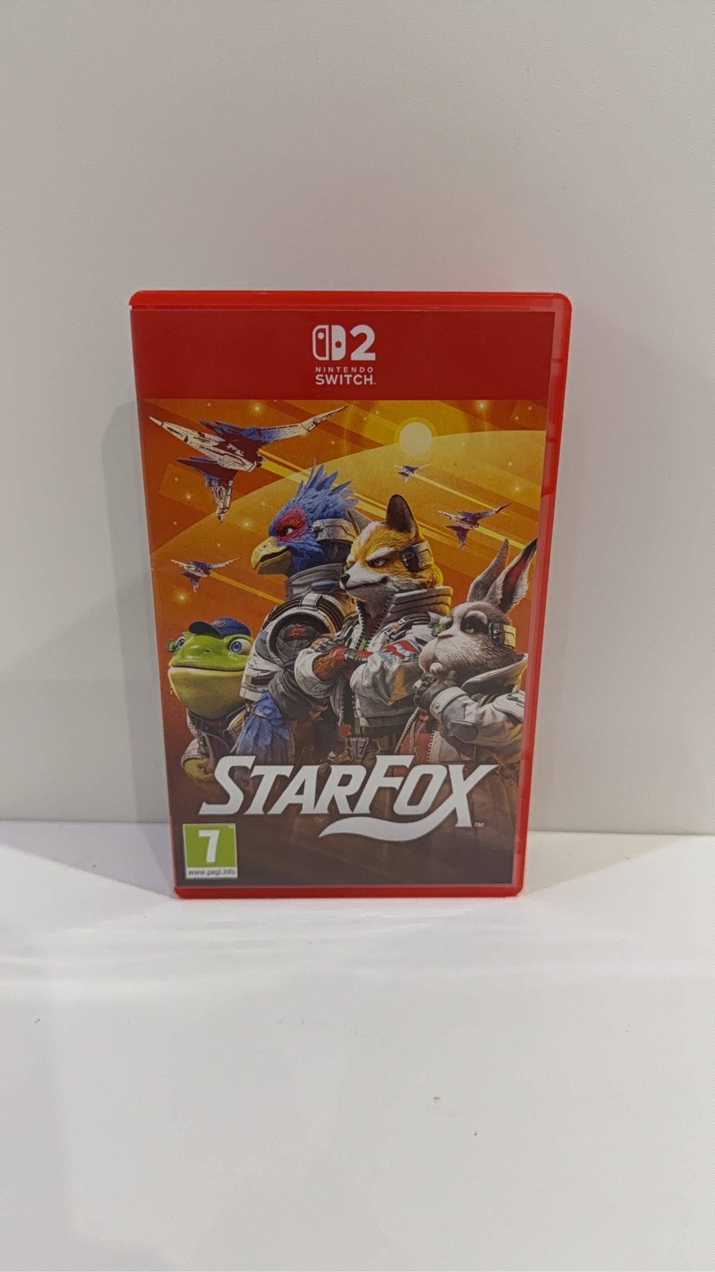 Star Fox Nintendo Switch 2 video game software with original case and cartridge, PAL UK.