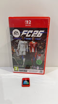 FC 26 Nintendo Switch 2 video game cartridge with original case and cover artwork.