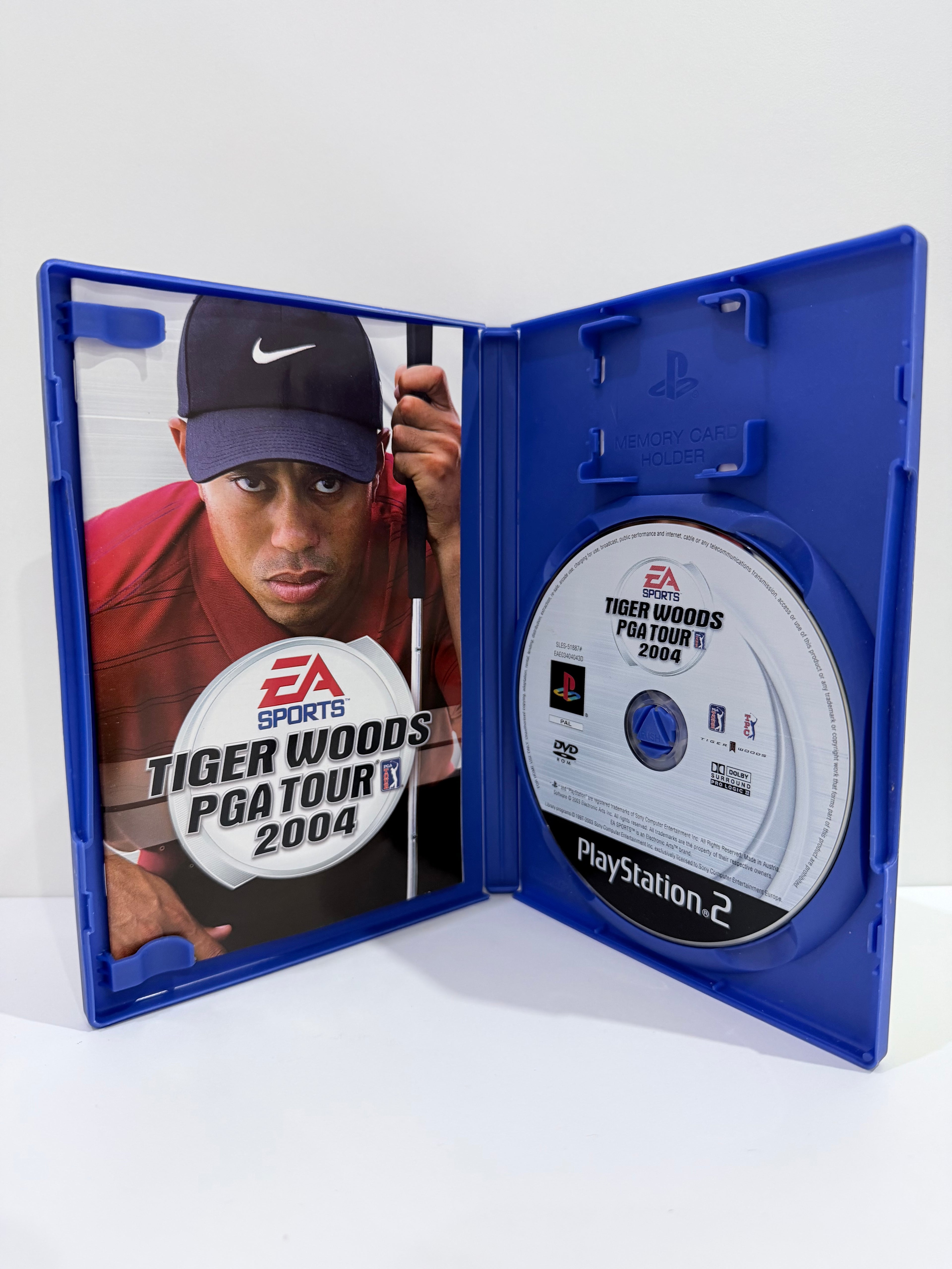 Tiger Woods PGA Tour 2004 Sony PlayStation 2 Complete With Manual PAL UK Tested