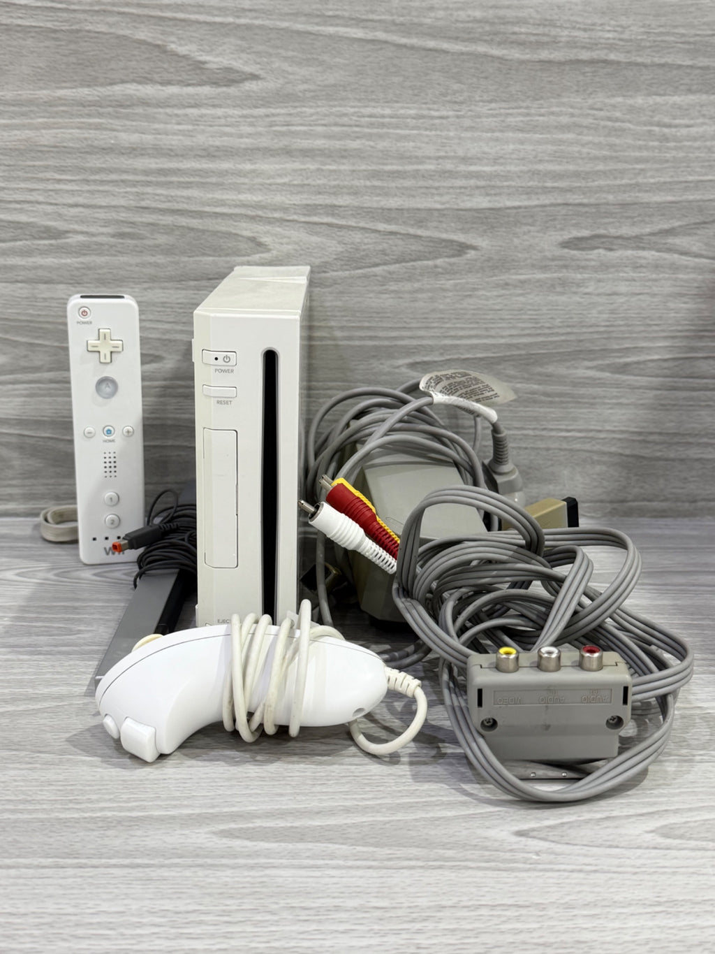 Nintendo Wii Original White Console Genuine White Controller Unboxed Tested