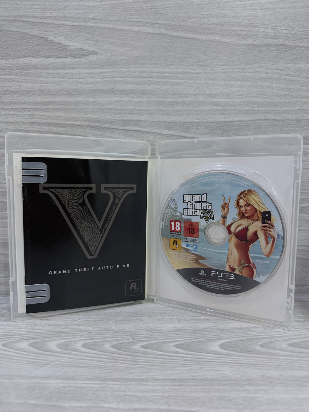 Grand Theft Auto V (5) Sony PlayStation 3 Complete With Manual PAL UK Tested