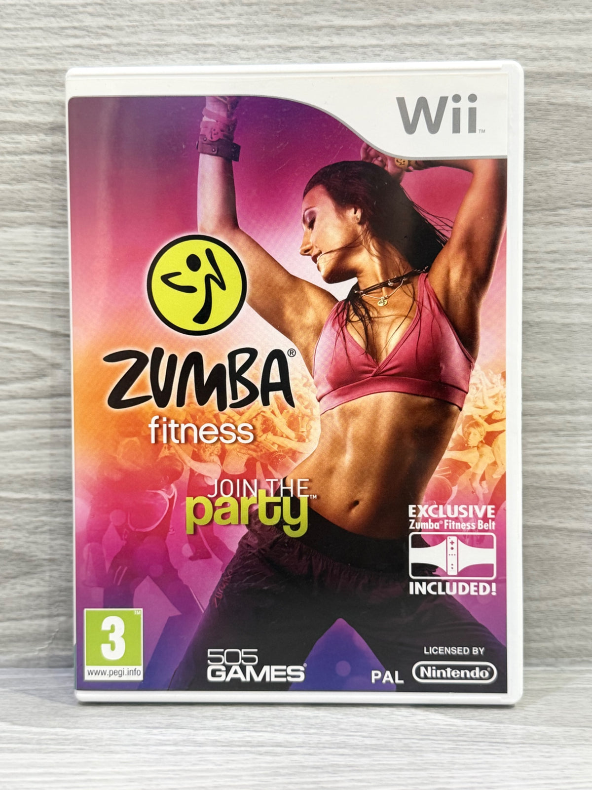 Zumba Fitness W/Out Belt Nintendo Wii Complete With Manual PAL UK Tested Working