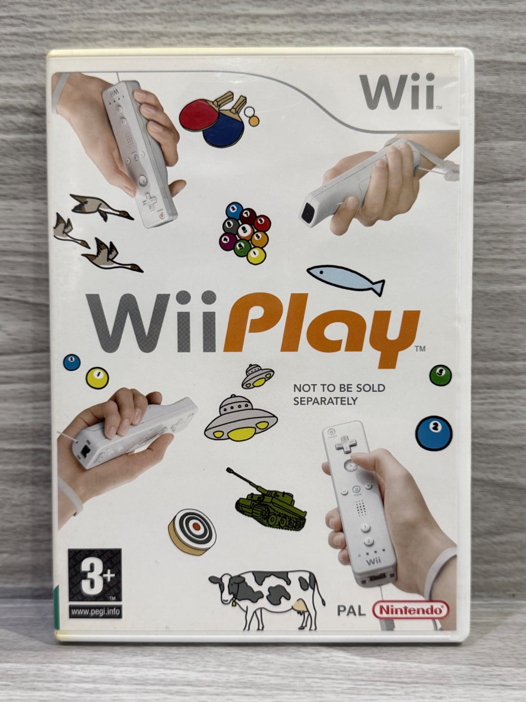 Wii Play (Game Only) Complete With Manual PAL UK Tested Working