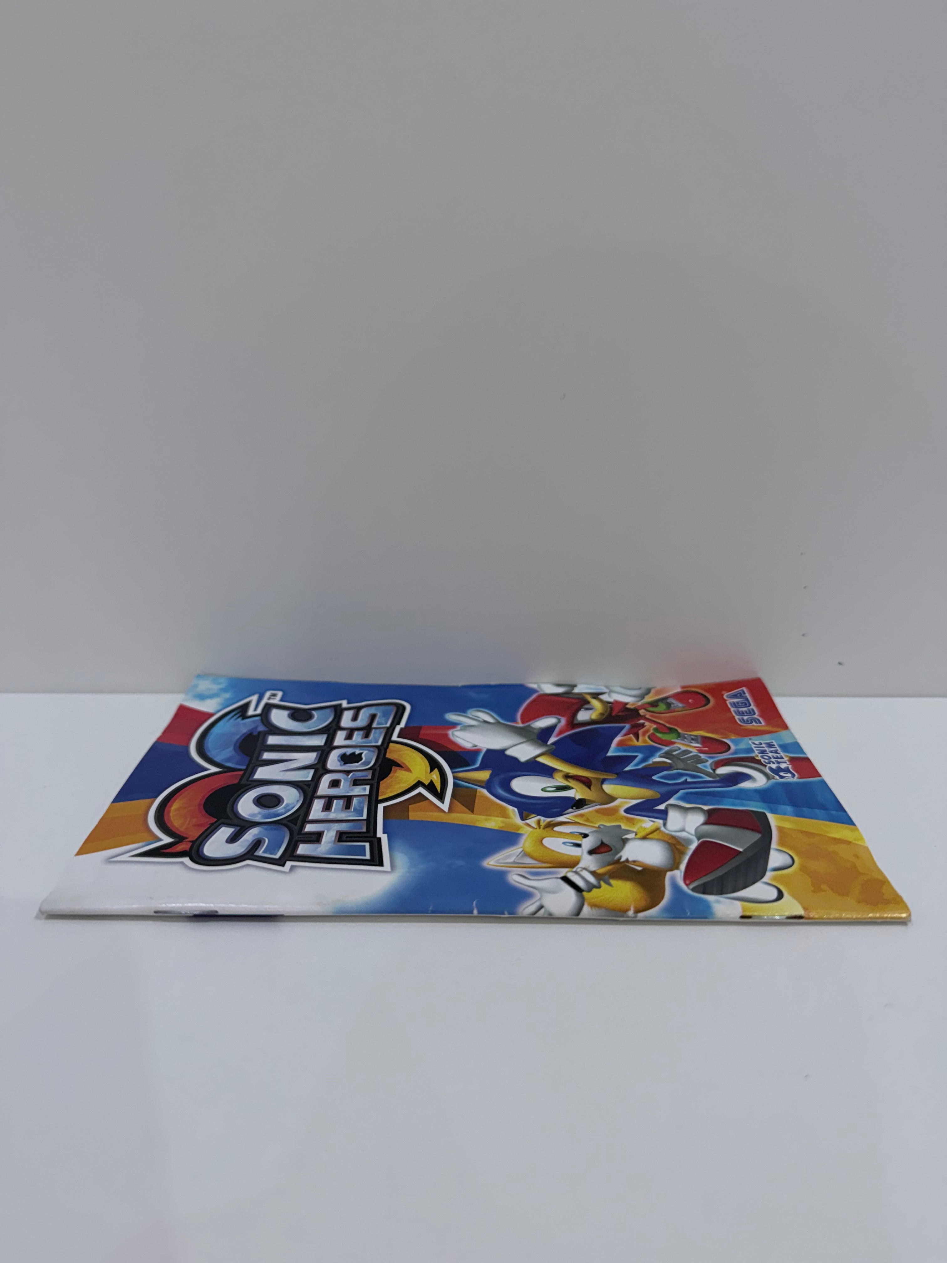 Sonic Heroes Sony PlayStation 2 Replacement Manual Only PAL UK