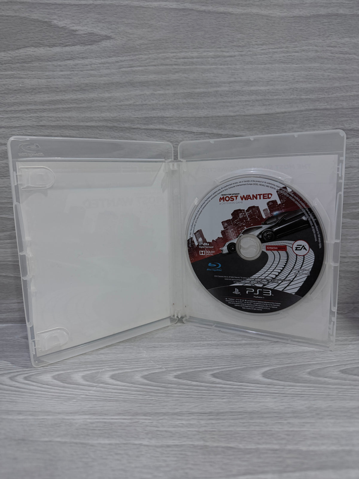 Need for Speed: Most Wanted (2012) Sony PlayStation 3 No Manual
