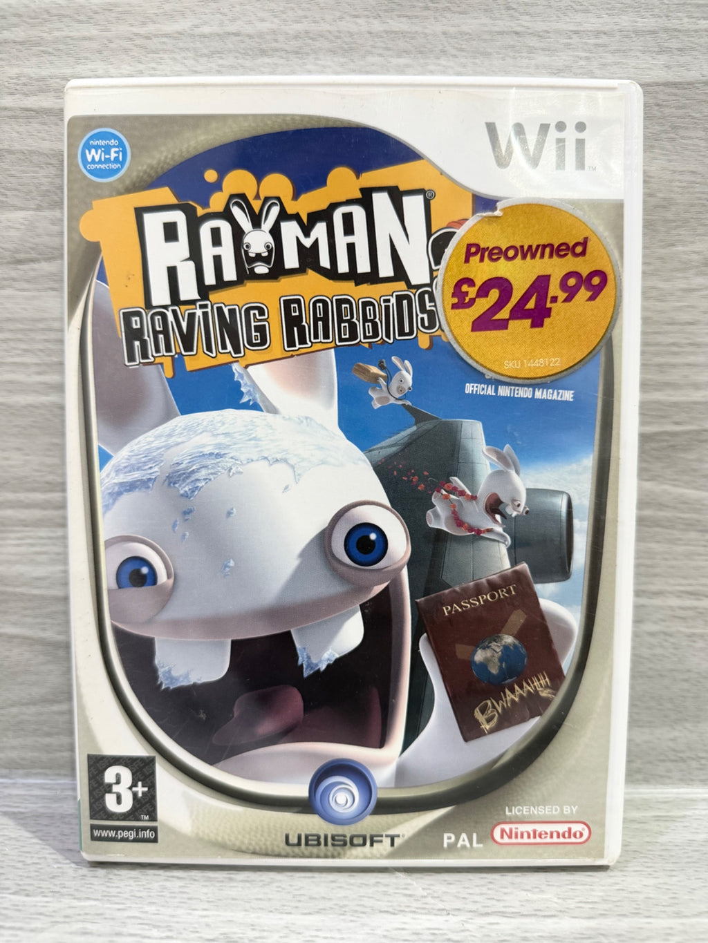 Rayman Raving Rabbids 2 Nintendo Wii Complete With Manual PAL UK Tested Working