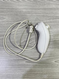 Nintendo Wii/Wii U Official Nunchuck White White Controller Original Tested