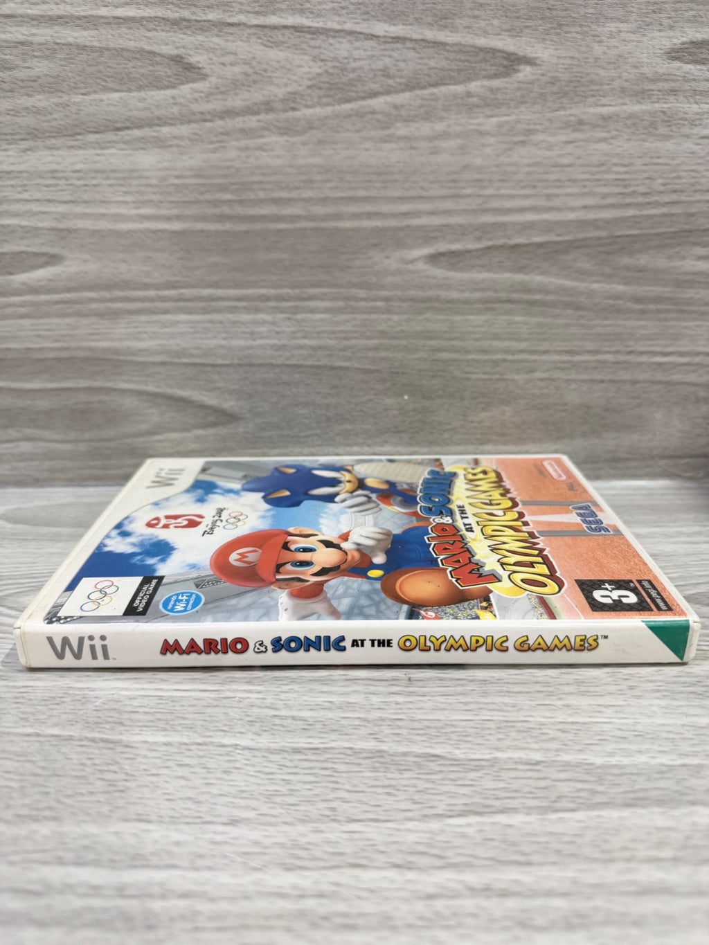 Mario & Sonic at the Olympic Games Nintendo Wii No Manual PAL UK Tested Working
