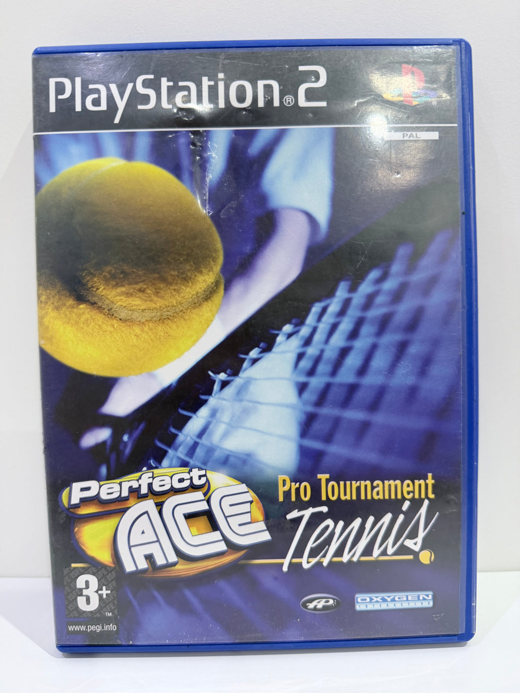 Perfect Ace Pro Tennis Sony PlayStation 2 Complete With Manual PAL UK Tested