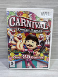 Carnival - Funfair Games Nintendo Wii Complete With Manual PAL UK Tested Working