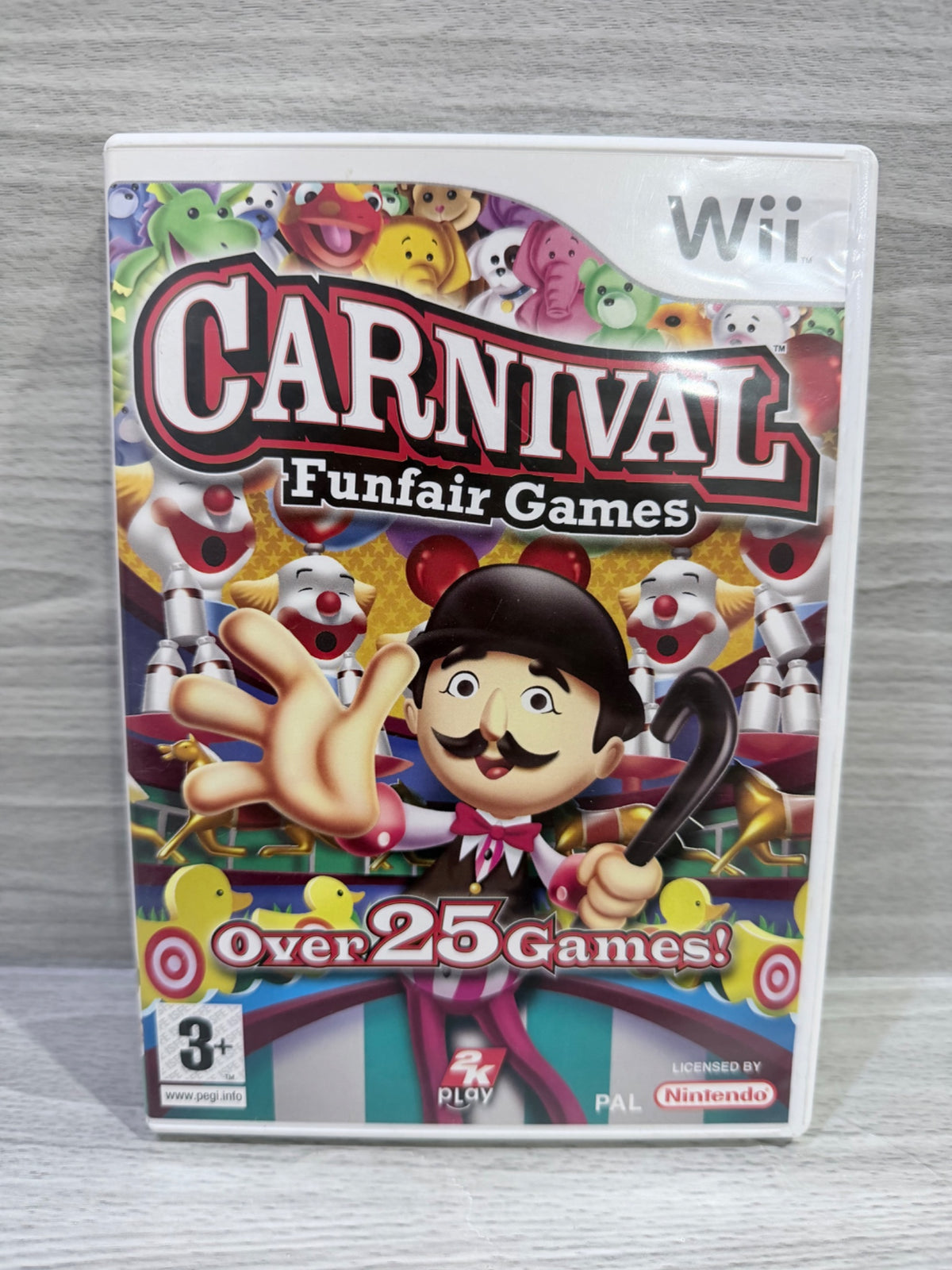Carnival - Funfair Games Nintendo Wii Complete With Manual PAL UK Tested Working