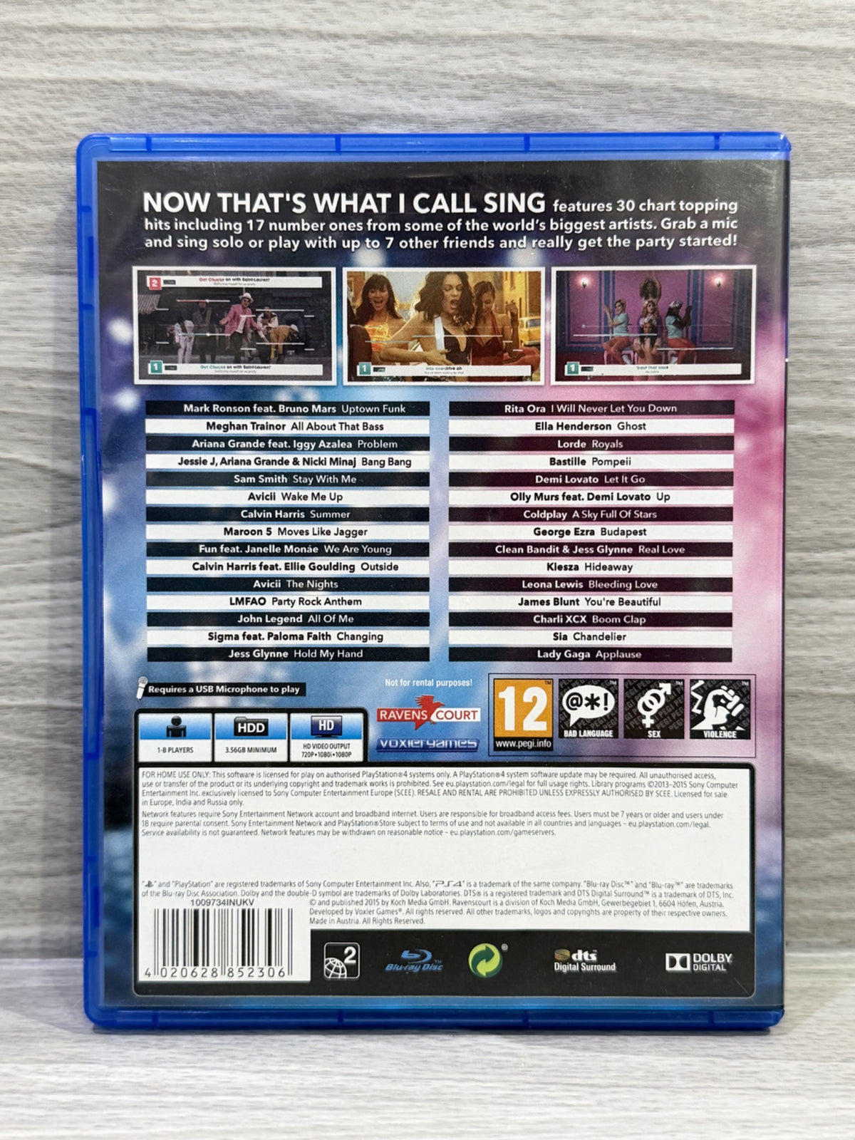 Now Thats What i Call Sing Sony PlayStation 4 Boxed PAL UK Tested Working