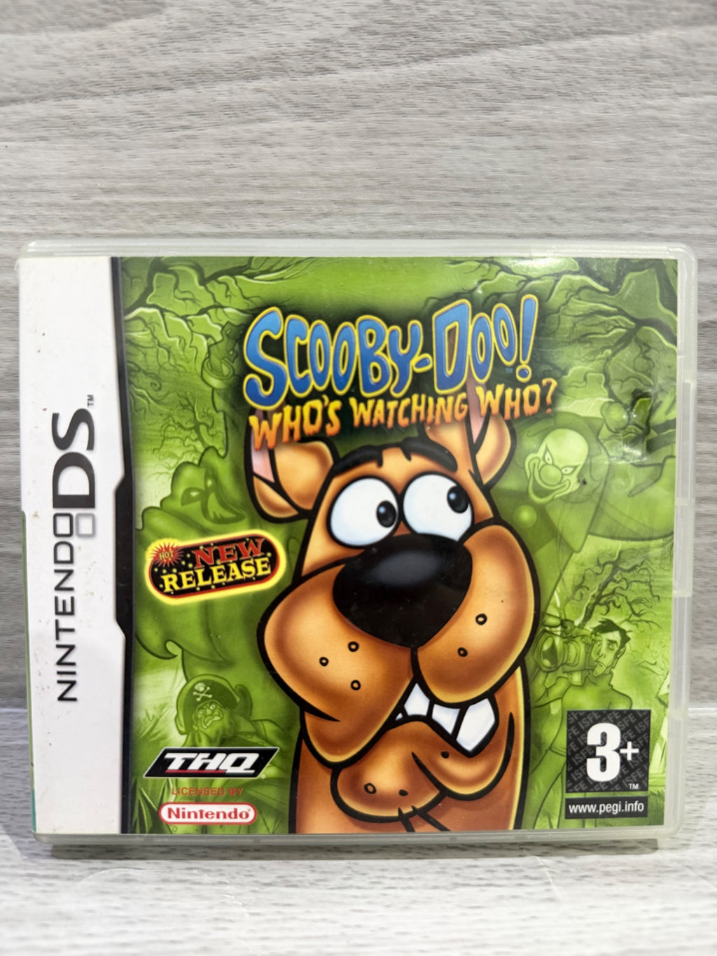 Scooby-Doo! Who's Watching Who? Nintendo DS No Manual PAL UK Tested Working
