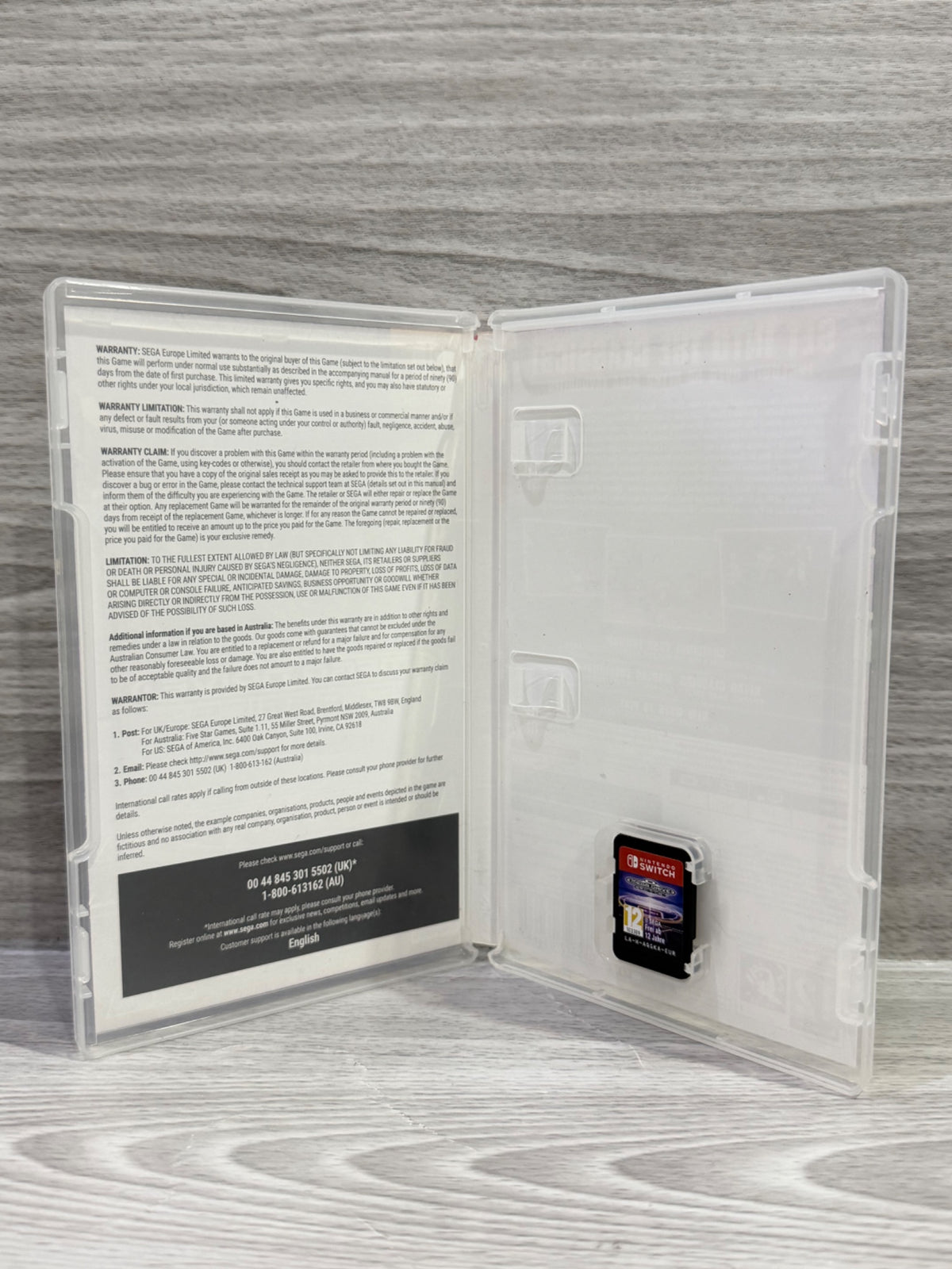 Sega Mega Drive Classics Nintendo Switch Boxed PAL UK Tested Working