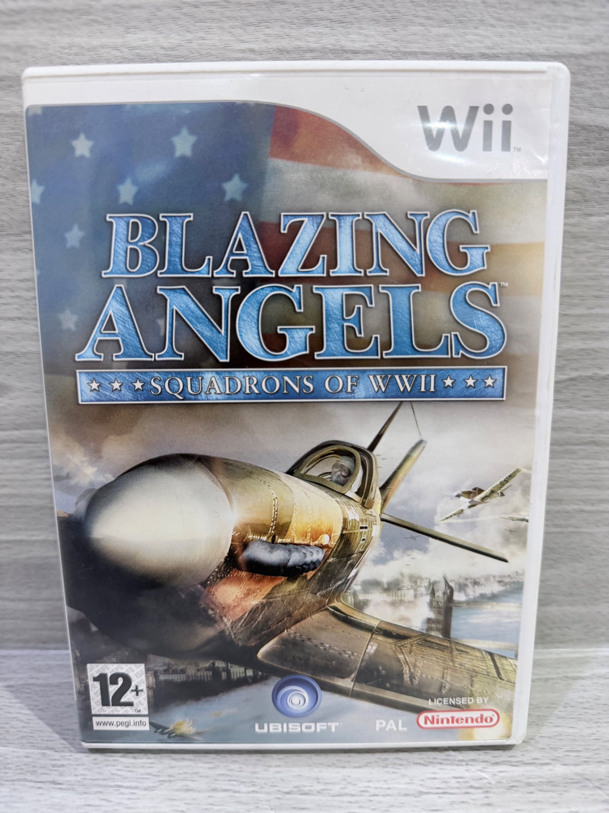 Blazing Angels: Squadrons of WWII Wii Complete With Manual PAL UK Tested Working