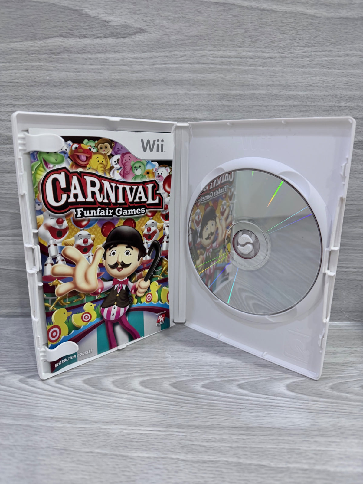 Carnival - Funfair Games Nintendo Wii Complete With Manual PAL UK Tested Working