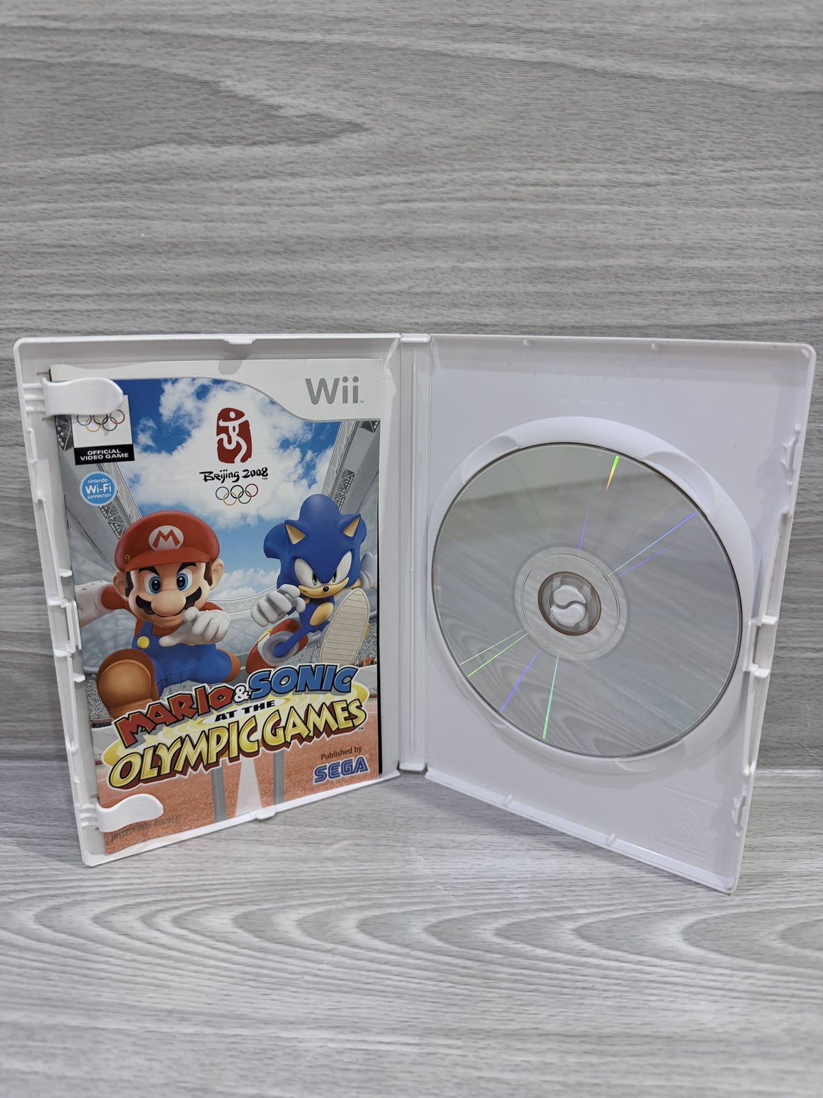 Mario & Sonic at the Olympic Games Wii Complete With Manual PAL UK Tested
