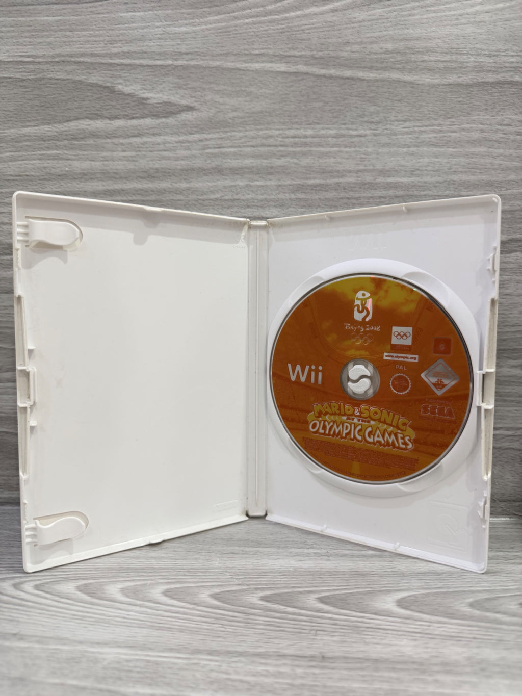 Mario & Sonic at the Olympic Games Nintendo Wii No Manual PAL UK Tested Working