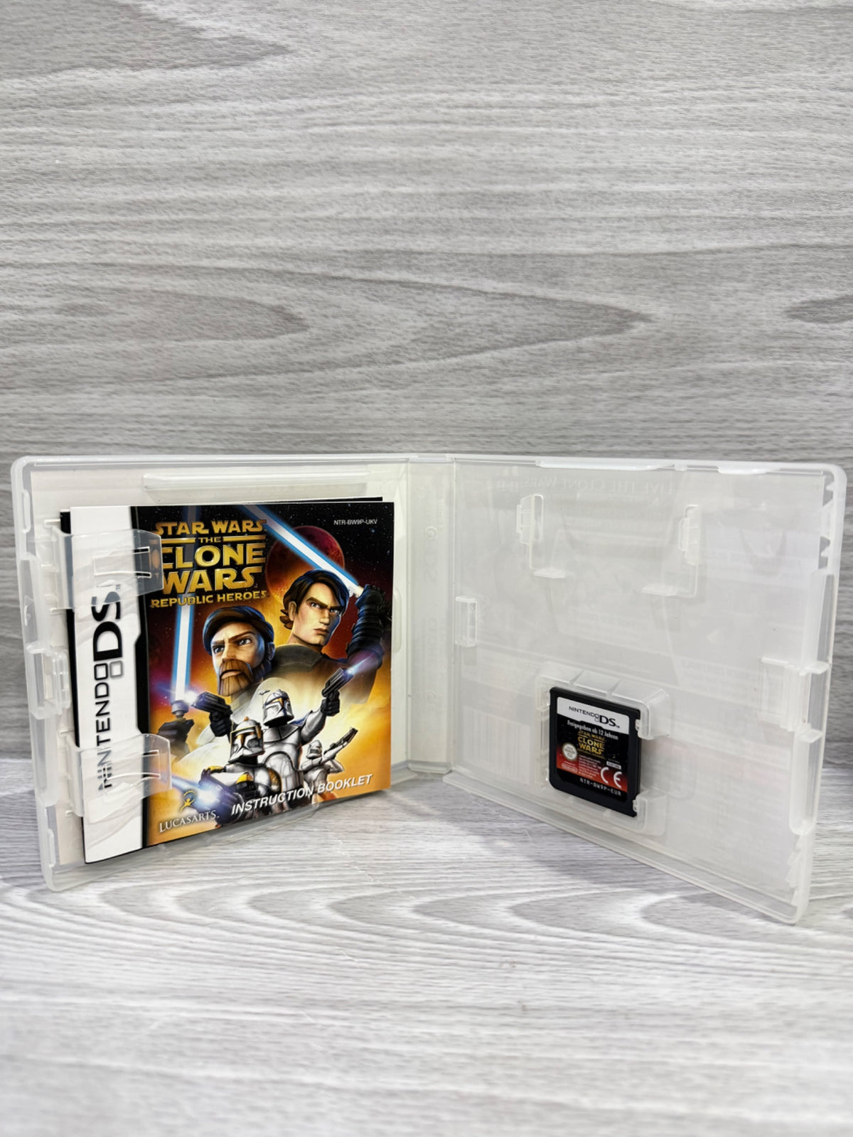 Star Wars Clone Wars: Republic Heroes DS Complete With Manual PAL UK Tested