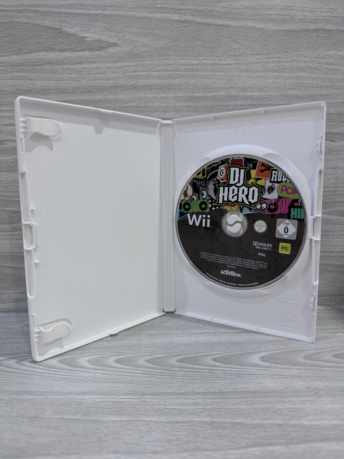DJ Hero (Game Only) Nintendo Wii No Manual PAL UK Tested Working