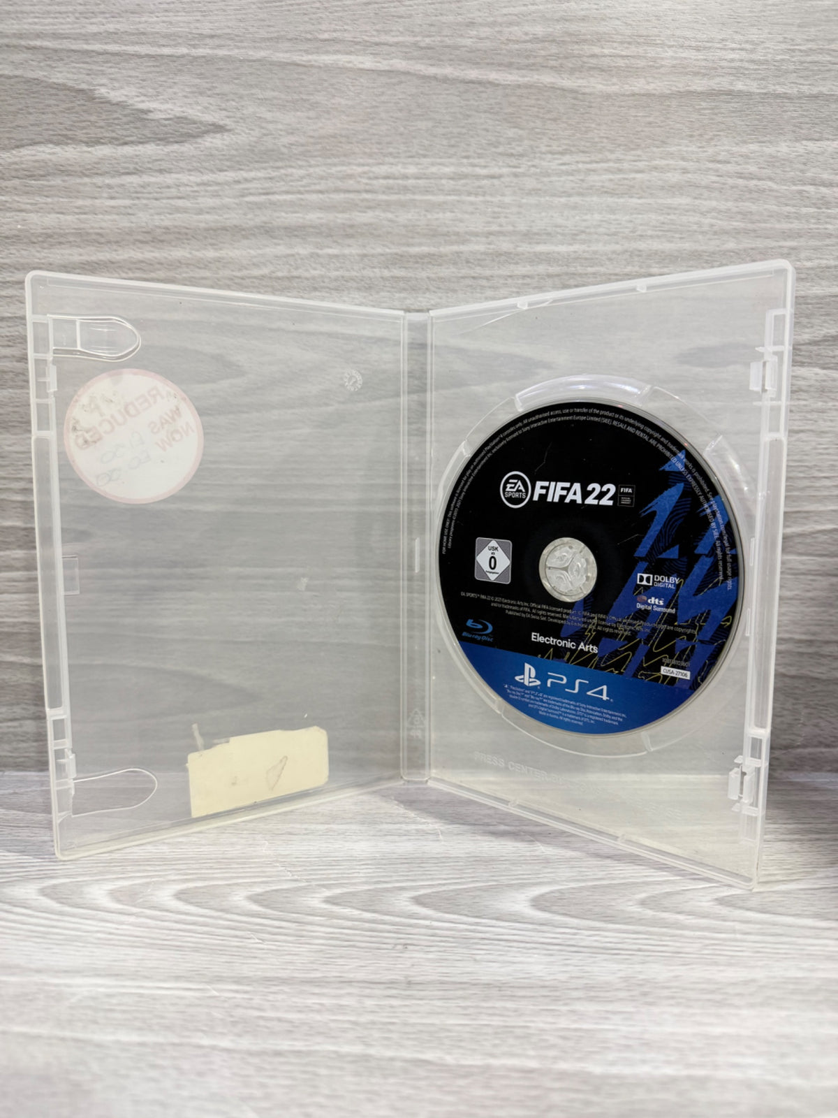 FIFA 22 Sony PlayStation 4 Disc Only PAL UK Tested Working