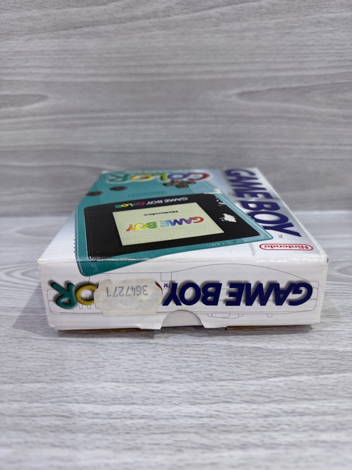 Nintendo Game Boy Color Teal Handheld Console Boxed Tested Working
