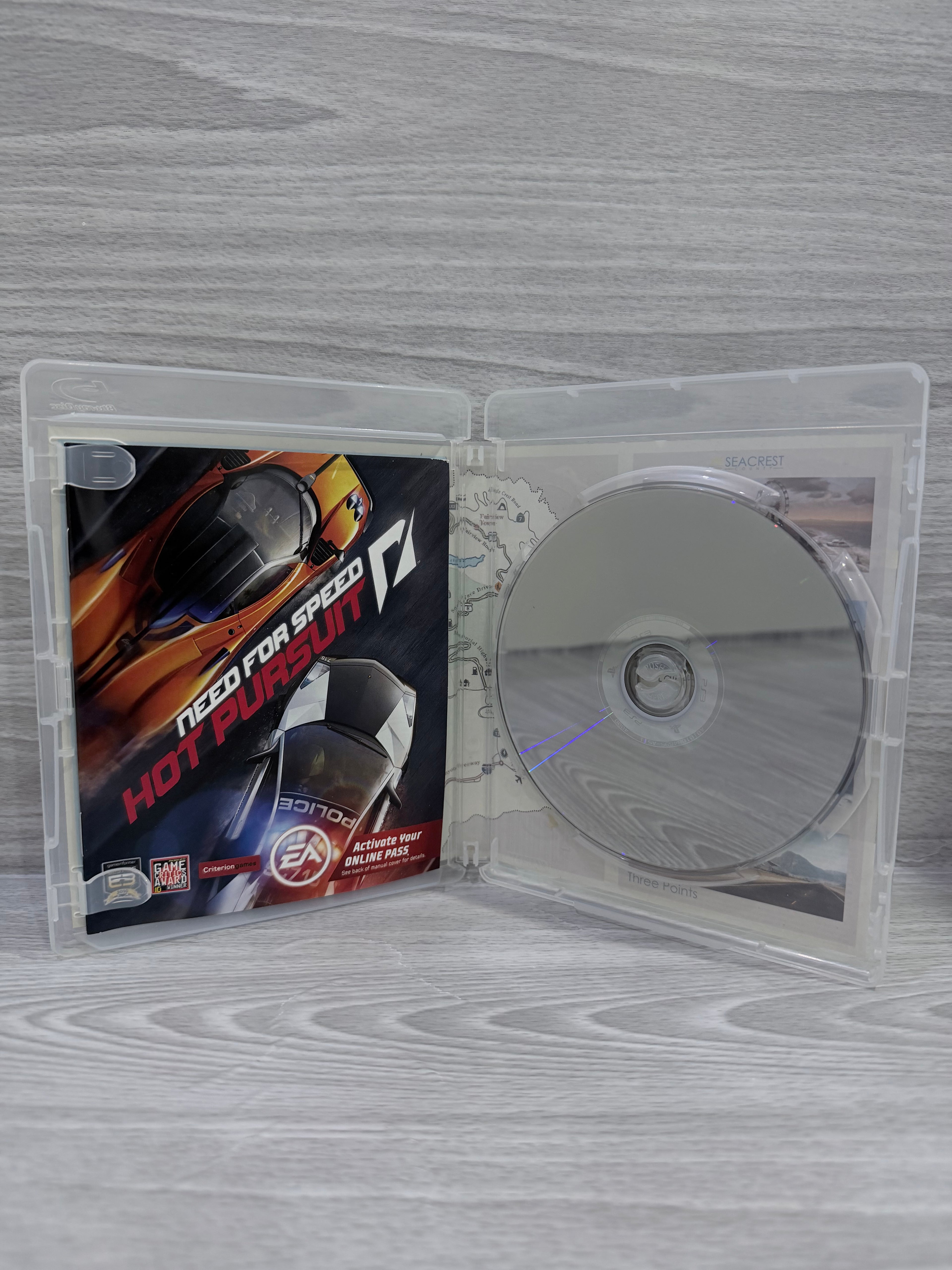 Need For Speed Hot Pursuit Sony PlayStation 3 Complete With Manual PAL UK Tested
