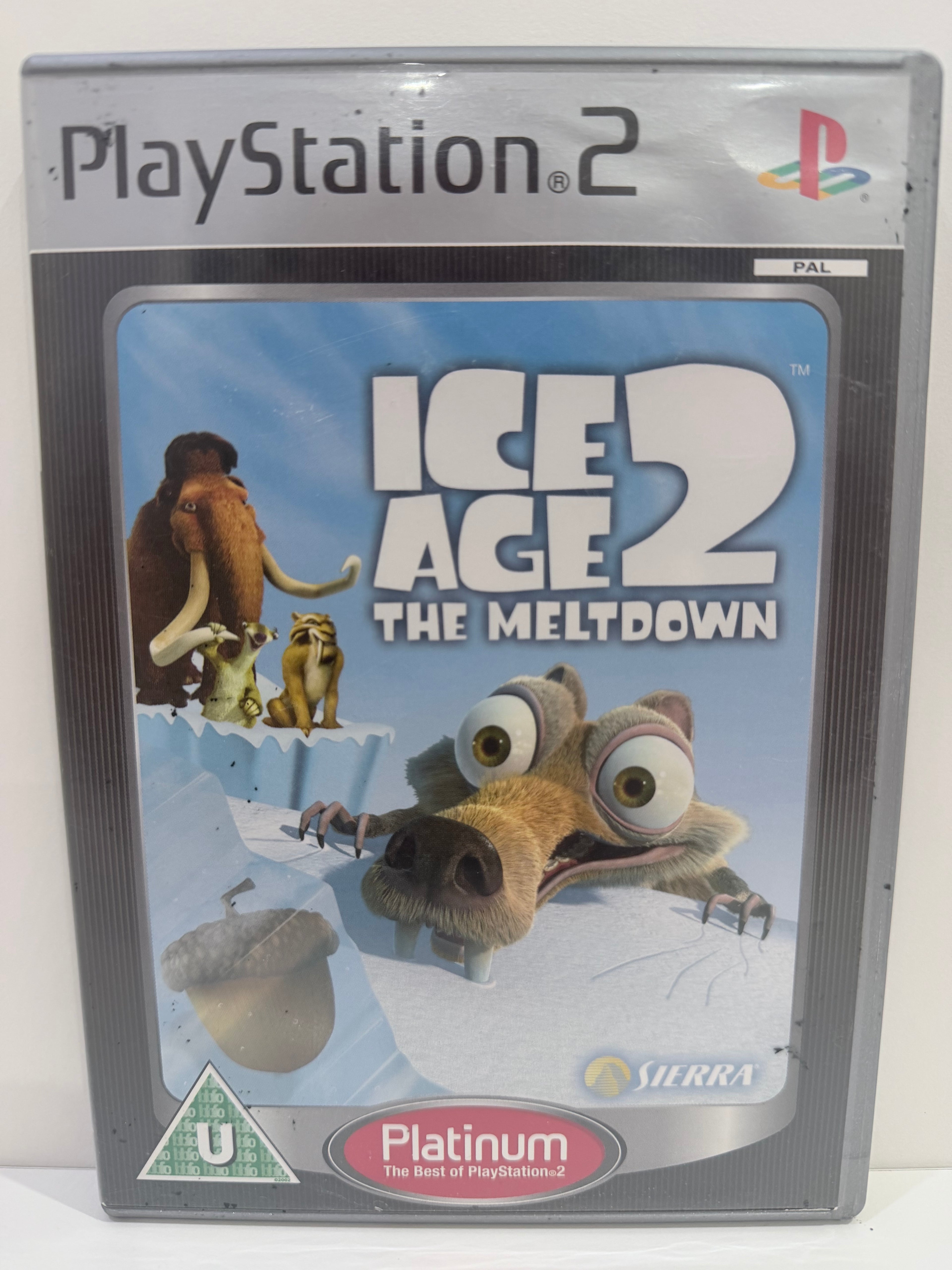 Ice Age 2 - The Meltdown Platinum Sony PlayStation 2 No Manual PAL UK Tested