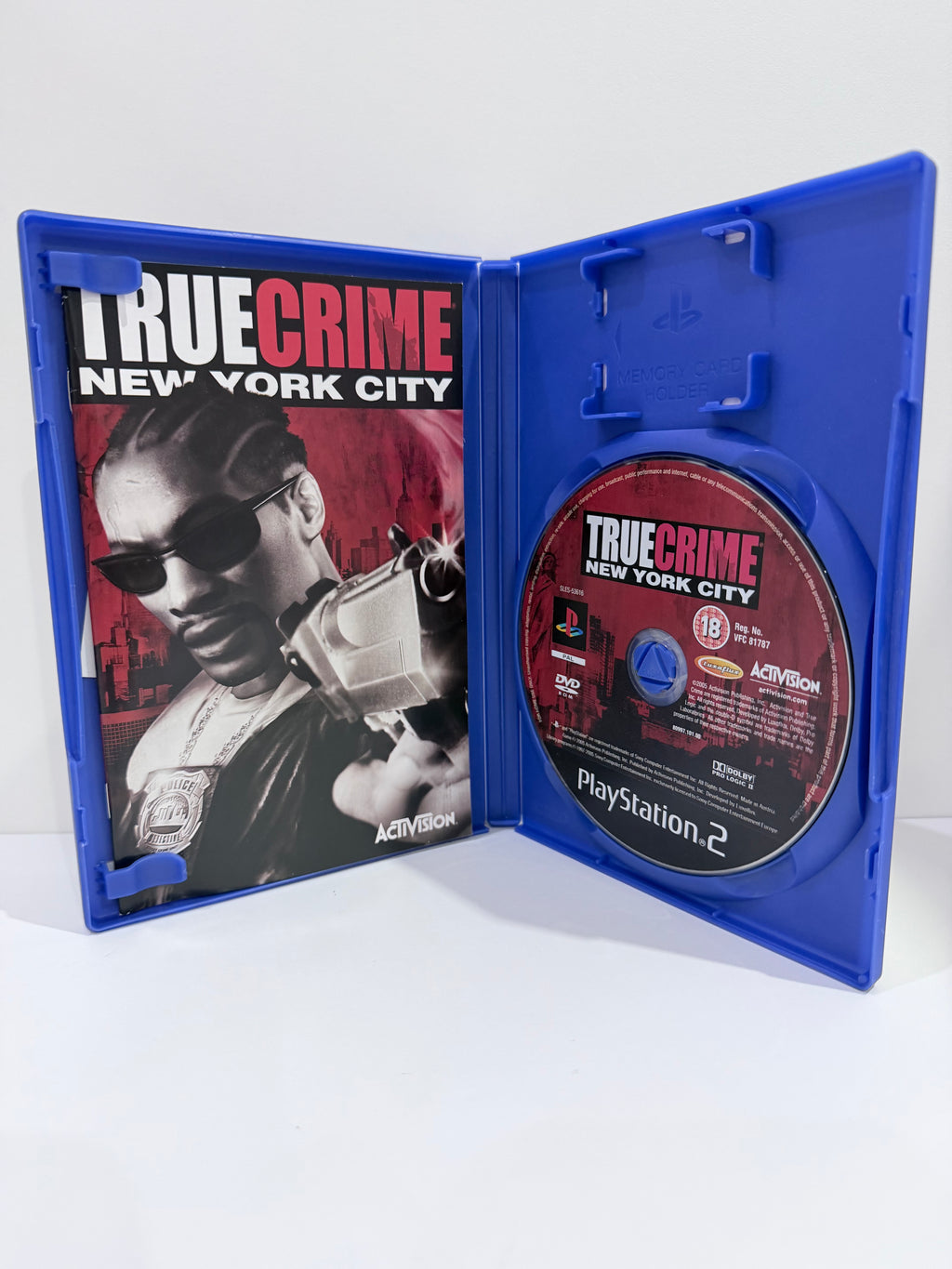True Crime - New York City (18) PS2 Complete With Manual PAL UK Tested Working
