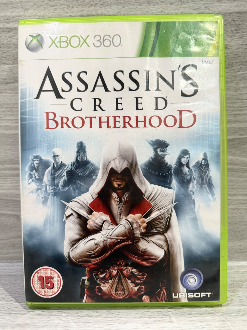 Assassins Creed Brotherhood Microsoft Xbox 360 No Manual PAL UK Tested Working