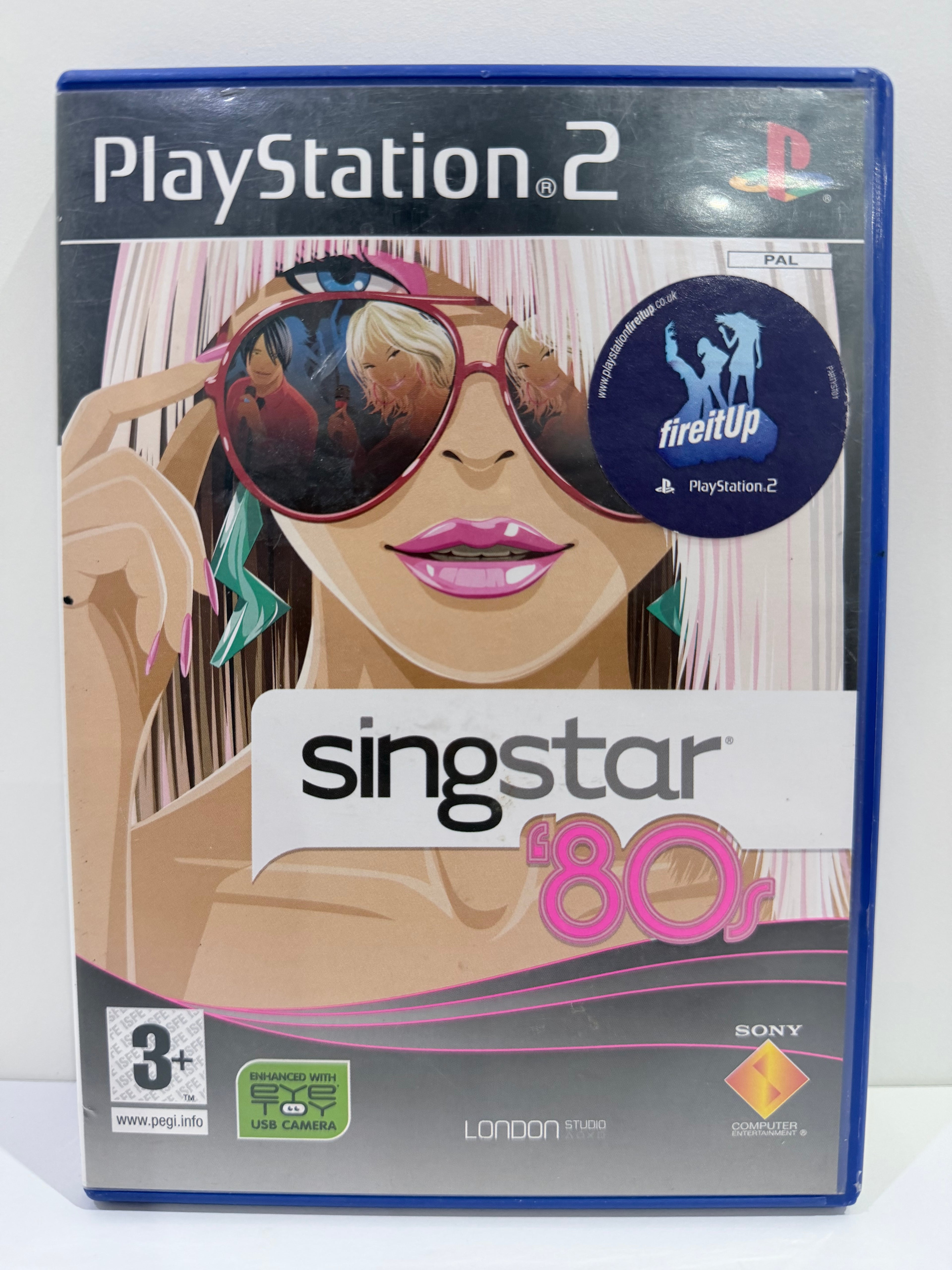 Singstar 80s (Game Only) Sony PlayStation 2 Complete With Manual PAL UK Tested