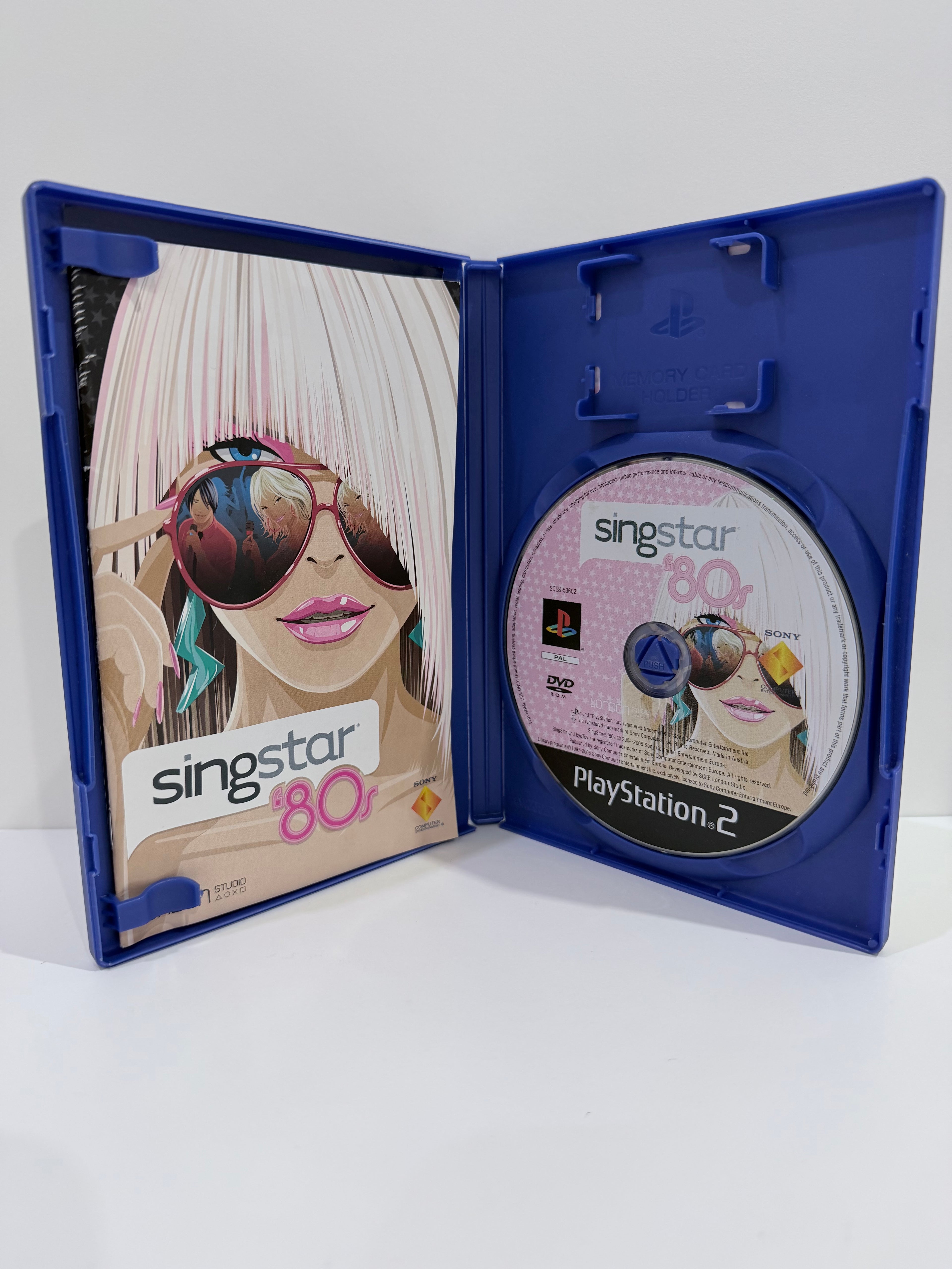 Singstar 80s (Game Only) Sony PlayStation 2 Complete With Manual PAL UK Tested