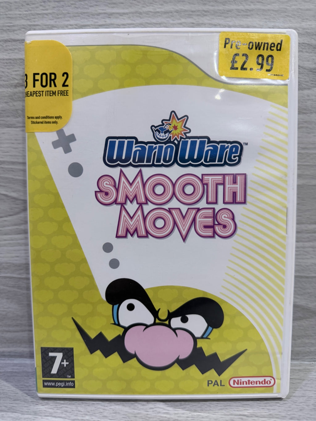 Wario Ware - Smooth Moves Nintendo Wii No Manual PAL UK Tested Working