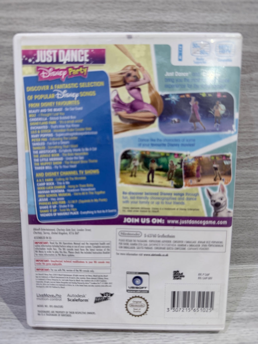 Just Dance Disney Party Nintendo Wii Complete With Manual PAL UK Tested Working