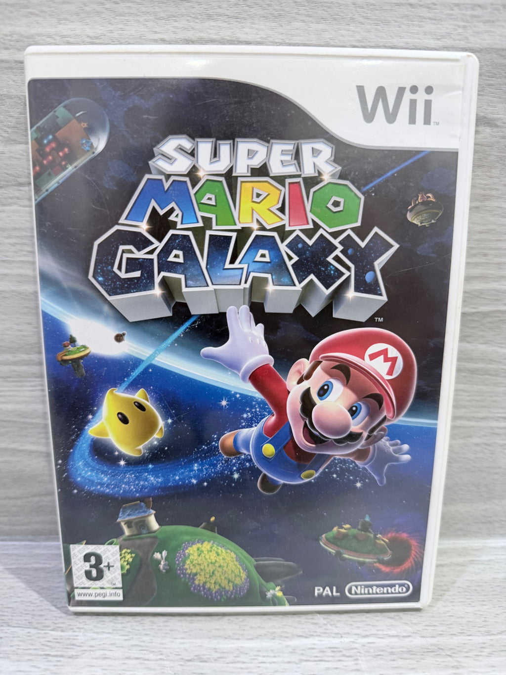 Super Mario Galaxy Nintendo Wii Complete With Manual PAL UK Tested Working