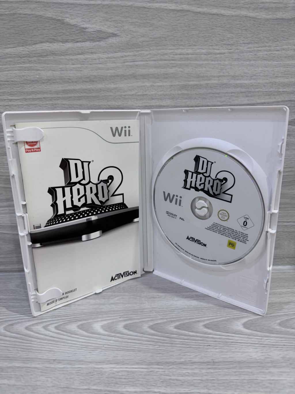 DJ Hero 2 (Game Only) Nintendo Wii Complete With Manual PAL UK Tested Working